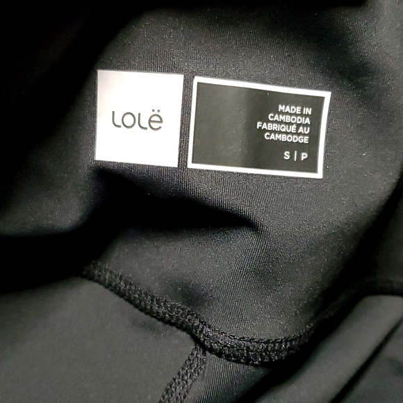 NWOT Lole 24" Solid Black Fitted Leggings - Size Small - Picture 13 of 16